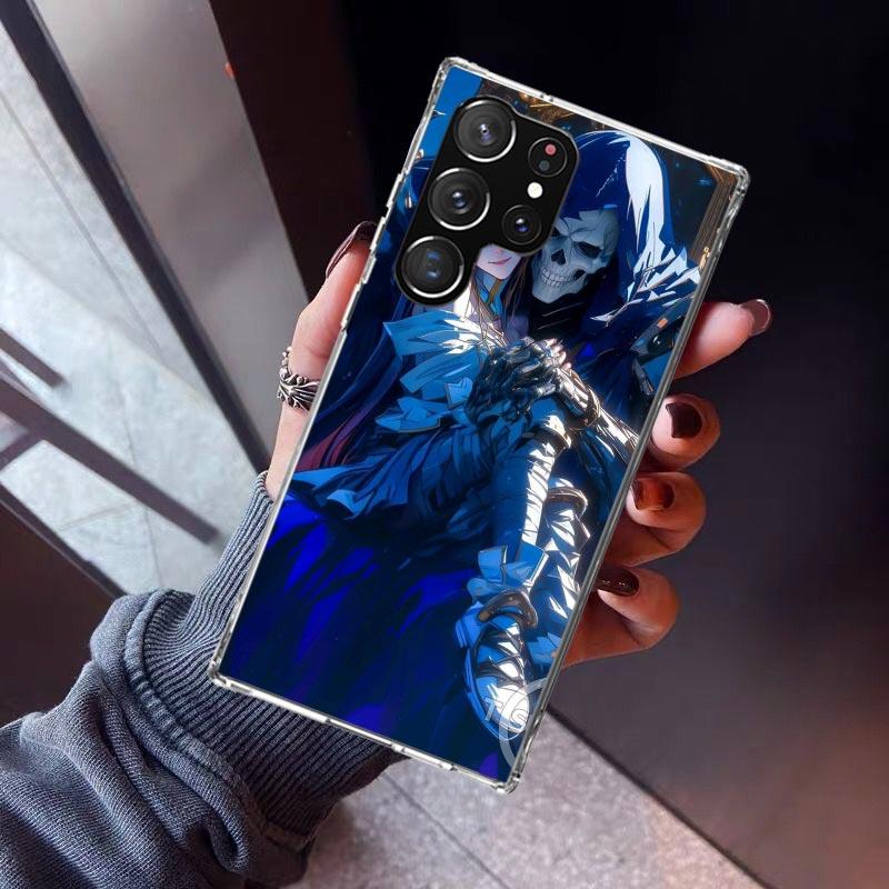 Albedo Overlord Anime Phone Case For Samsung Galaxy S23 S24 S25 Edge S26 Ultra S22 + S21 Plus S20 FE Cover Silicone Print Shell