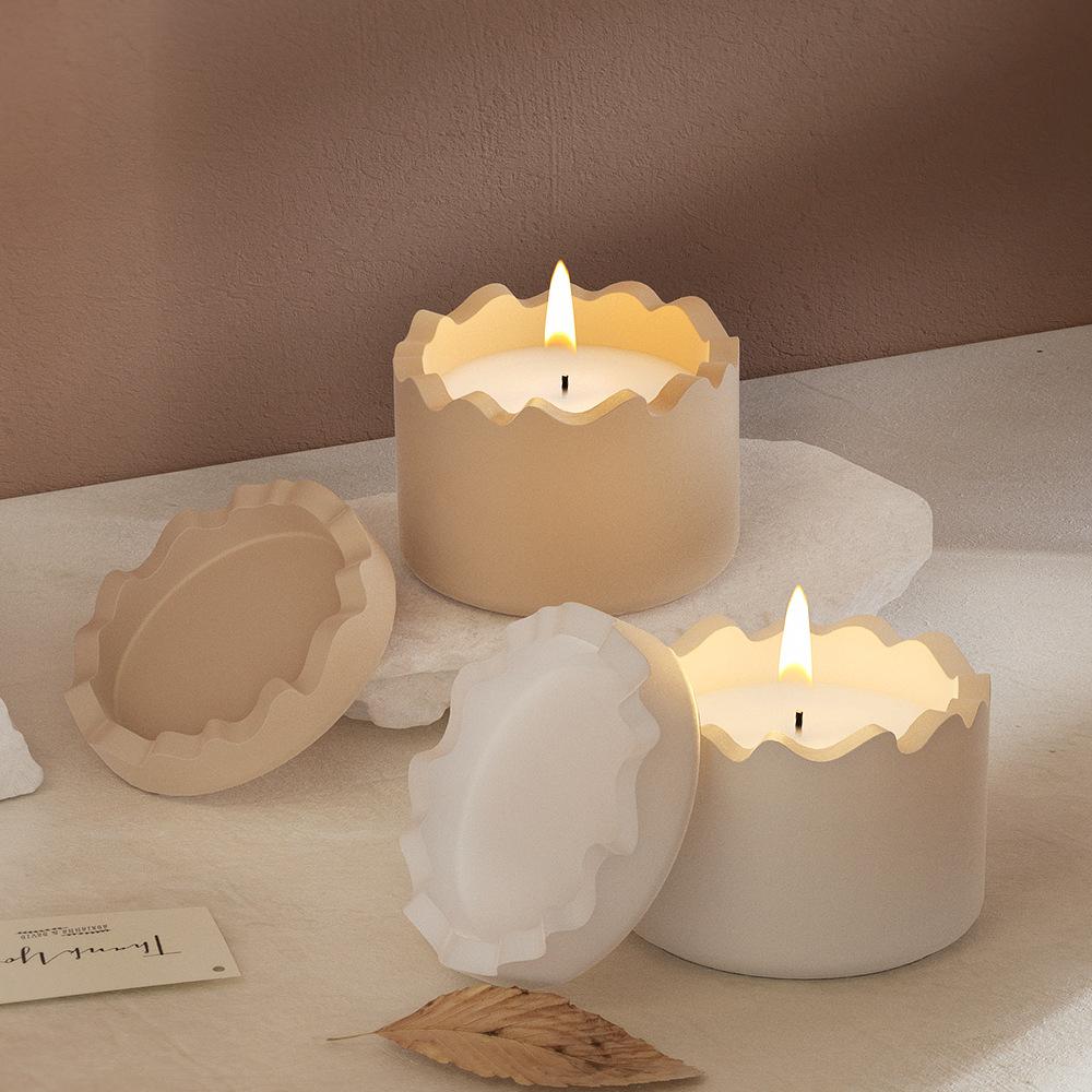 Dropping Resin Mold, Square, Circular, Irregular, Splicing Storage Can Mold, Aromatherapy Gypsum Mold, Candle Cup, Silicone Mold