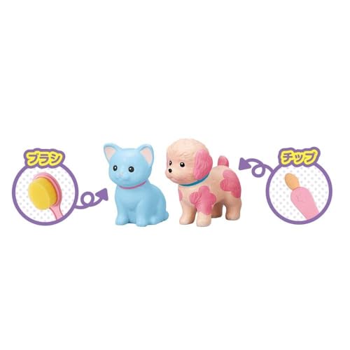 Pilot Kaecha Oh!! Magical Pet Shop (Ages 3+) Color-changing, Bath time