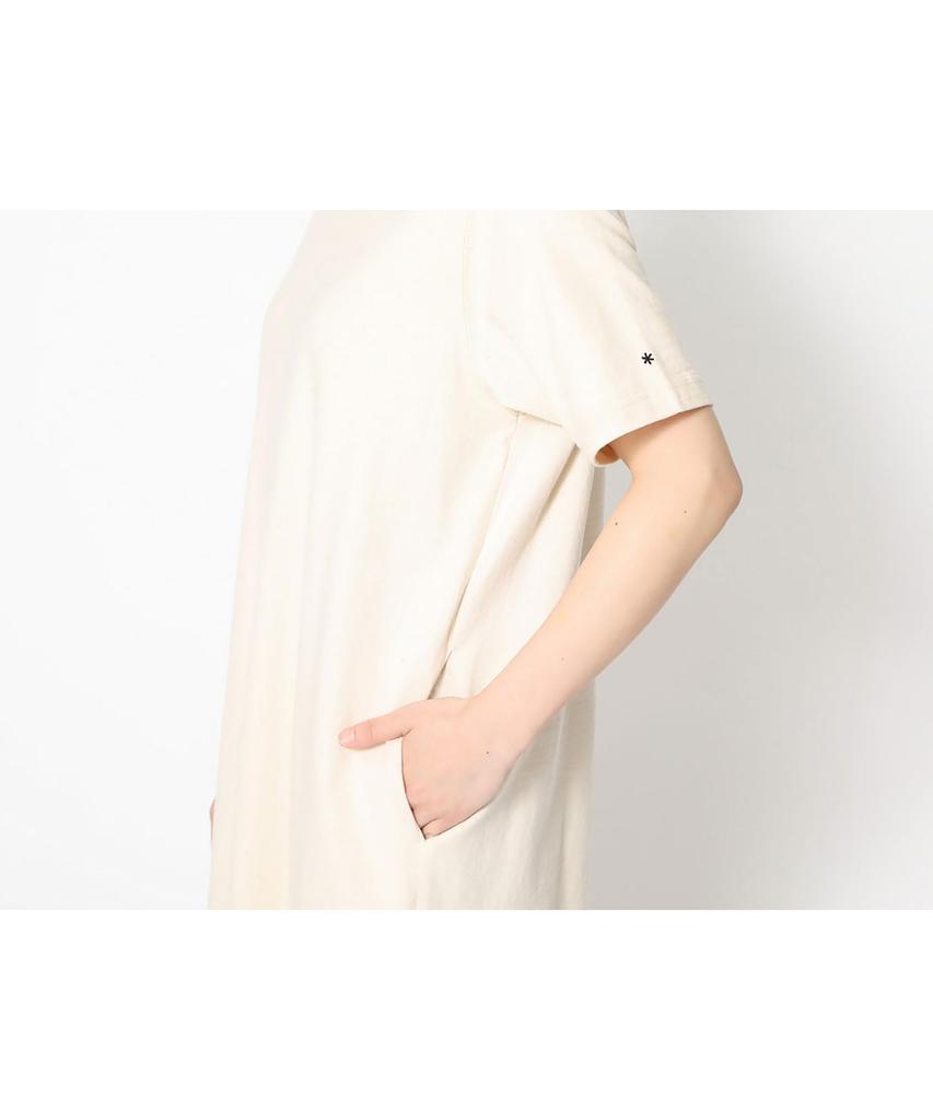 Snow Peak Recycled Cotton size OATMEAL perfect for and outdoor activities Dress, 1, SW-25SW401, festivals, camping,
