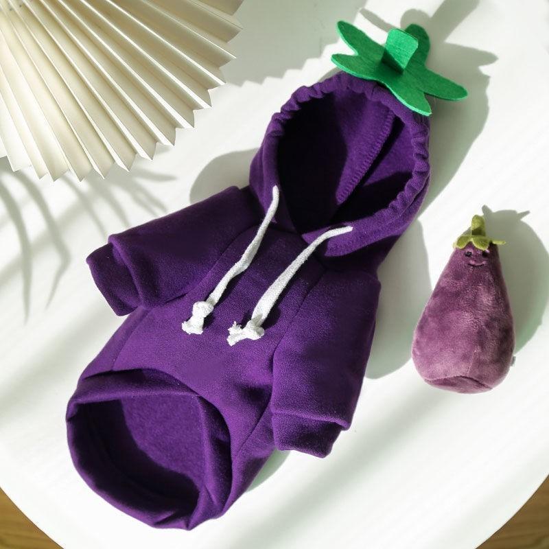 Small and Medium-sized Dogs Fruit DogsHoodiesDogs Cats Autumn and Winter Cats Fleece Clothes Pets