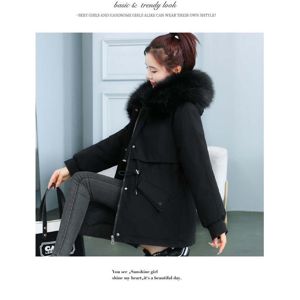 Jacke Damen kurz, Winter neu Damen Daunen Baumwollwattierte Kleidung Damenbekleidung Winter