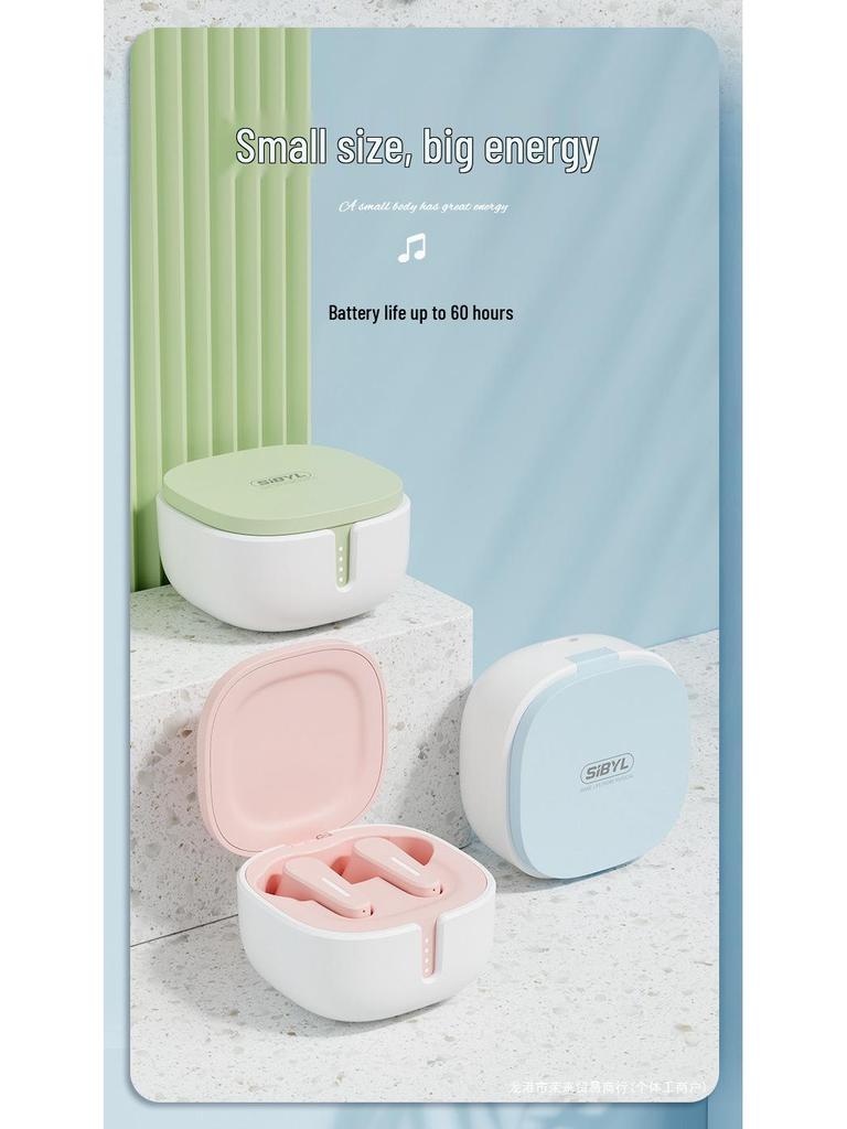 2025 True Wireless Bluetooth Earphones: In-Ear, Long Battery, Low Latency for Sports, Gaming, Students, Men & Women