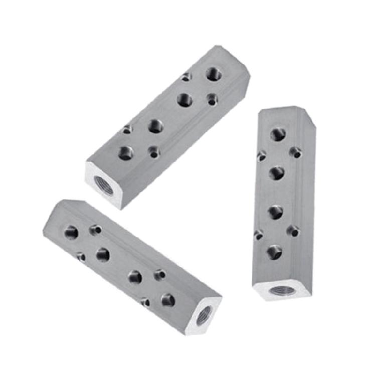 Pneumatics Manifolds Air Distributions Block for Easy Installation Maintenance