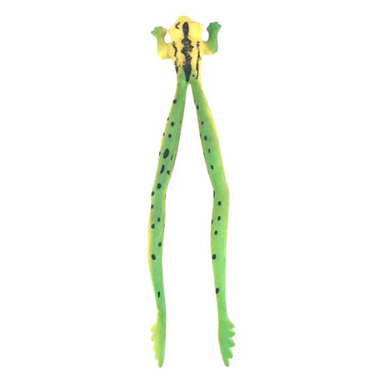 

Sling Shot Frog Finger Toy Long Legs Frog Shooter Toy Stress Relief Stretchy Flying Frog Toy Tricky Props Party Favors зелёный