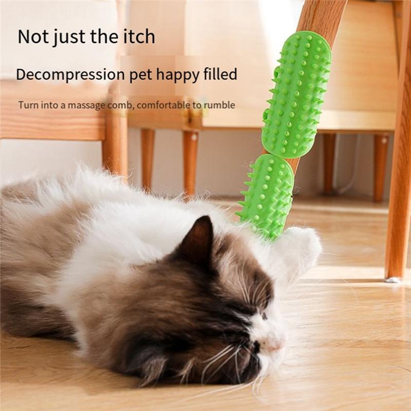 Good-Cat Scratching Massage, Cat Scratching Board, Pet , Silicone Scratching, Cat Table Leg Strap