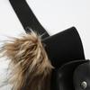 Zinc Zinc Alloy Hip-hop Belt Vintage PU Waist Bag Elegant Fur Tassels Waistband  Streetwear