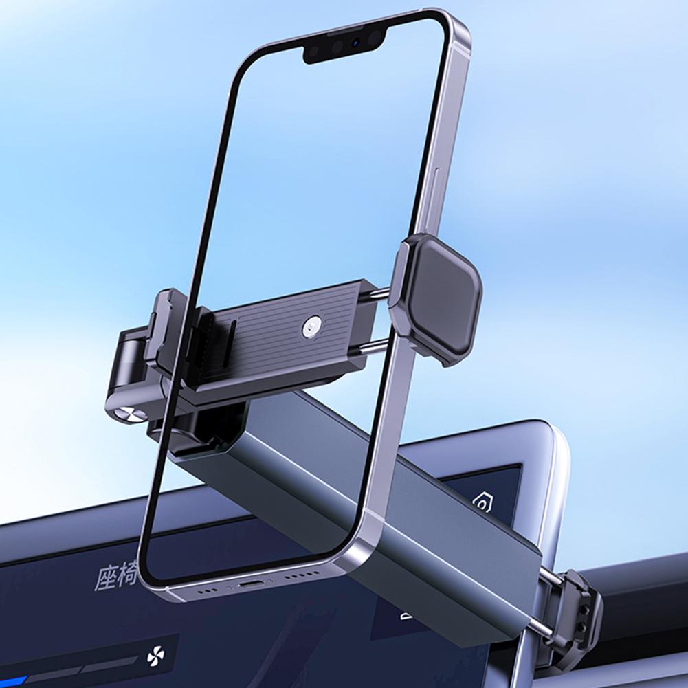 Airplane Travel Essentials Phone Stand 360 Degree Rotation Portable Foldable Hook for iPhone 15/14/13/12 & All Phones
