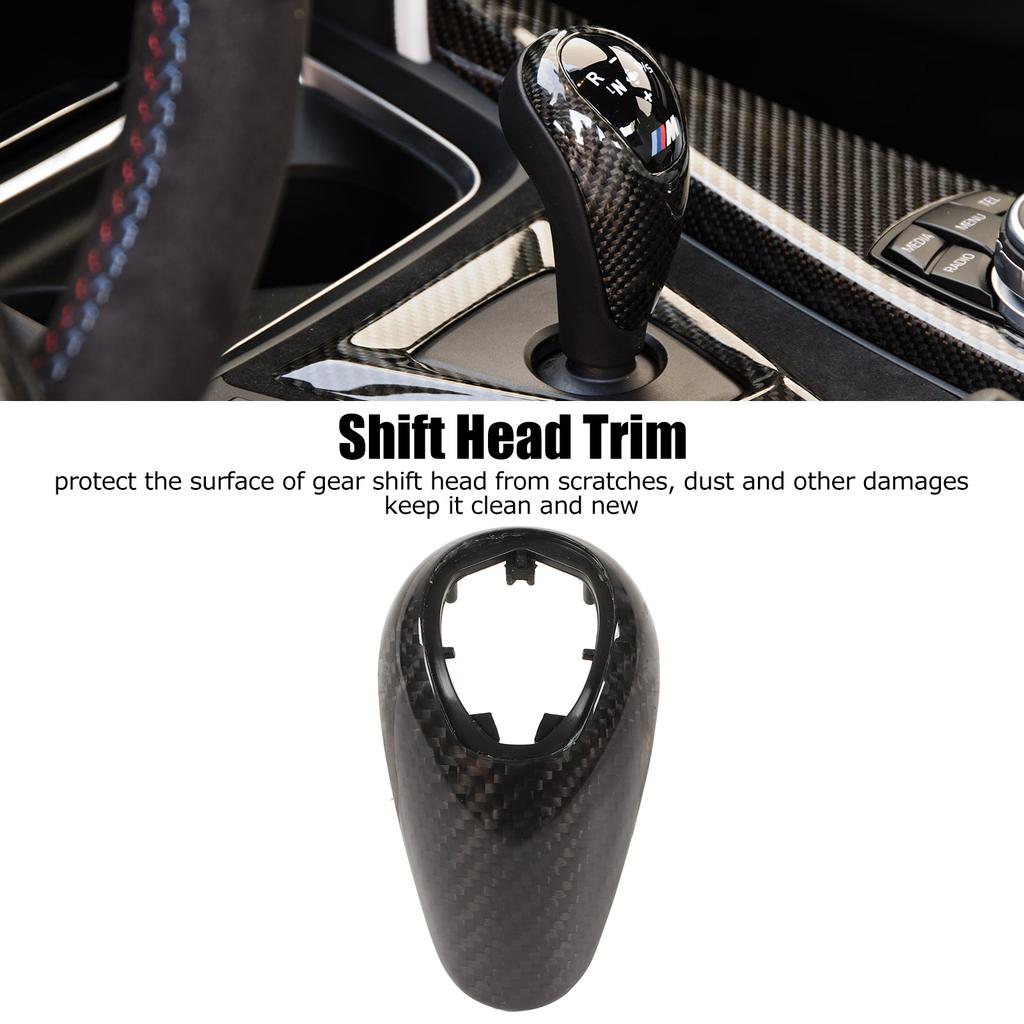 Gr   Knob Cov  Carbon   Decorative    Hd Trim Replacement for M2 F87 M4 F82 M3 F80 M5 F90