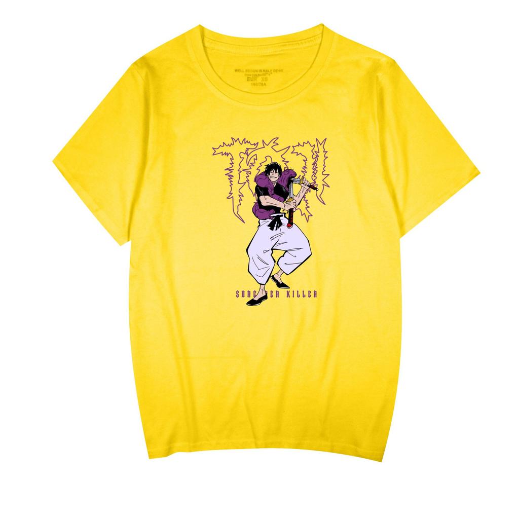 Summer Women Men's Short Sleeve Tshirt Jujutsu Kaisen Clothing New Men Tee Shirt Cosplay T-Shirt