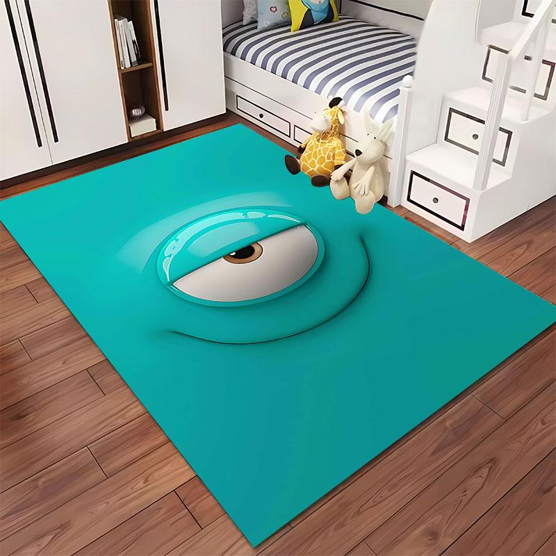 Cyclops Face Minimal Design suitable as a non-slip mat for the living room or bedroom sofa