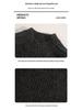 Men's Crew Neck Sweater: 2025 Autumn/Winter Casual Knit, Long Sleeve Pullover Loose Fit
