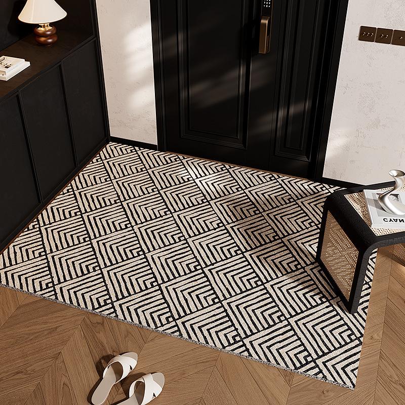 Eingangstür Rutschfeste Fußmatte Eingangsbereich Bodenmatte Eingangsfoyer Verschleißfest und Schmutzabweisend Bodenmatte