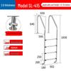 Jundingying SL-415 304 Stainless Steel Swimming Pool Ladder