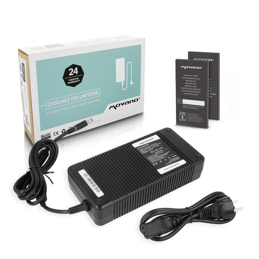 Power Supply Charger for Dell 19.5v 16.92a 300W 7.4x5.0 pin