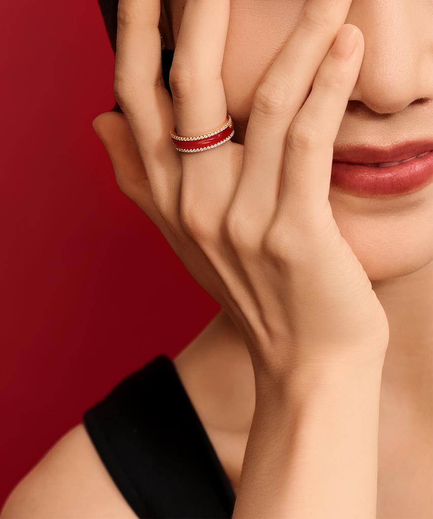 Lola Rose New Heliocentric Carnelian Women'S Fashion Ring