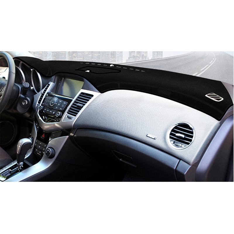 Non-Slip Car Inner Dashboard DashMat Dash Mat Cover Fit For Chevrolet Cruze 2009 2010 2011 2012 2013 2014 Left Hand Drive Black
