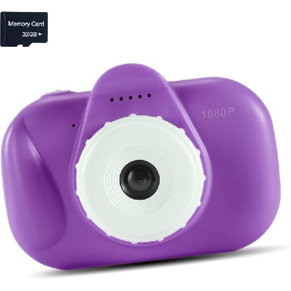 Kids Camera Boys Toys for 3 4 5 6 7 8 9 Years Old Boys, 48MP Dual Lens Kids Digital Camera Christmas Birthday Gifts, 1080P HD Video Selfie Toddler