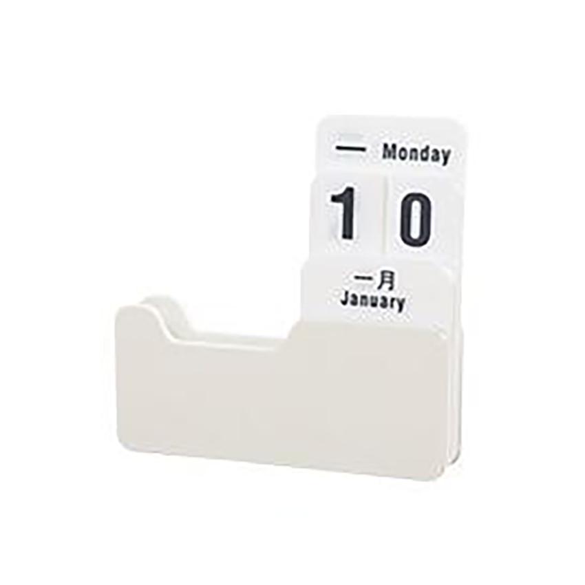 Creative Style PP Perpetual Calendar Vintage DIY Calendars Art Crafts Home Office School Desk Decoration Gifts