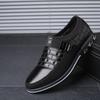 Leather Men Casual Shoes Classical Brand Mens Loafers Moccasins Breathable Slip On Black Driving Shoes Big Size