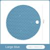 Durable Kitchen Honeycomb Mat Heat Resistant Anti Slip Pot Mat for Flat Bottom Pans Grill Oven Available In Three Colors