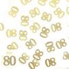 180PCS 80th Birthday Confetti Gold Glitter - 80th party supplies,80th Birthday Party Decorations,80th Birthday confetti,Adult Party Glitter 80th