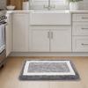 Bathroom Anti-Slip Mat, Ultra Soft Water-Absorbent Fiber Bath Mat, Non-Slip Thick Cushioned Floor Mat, for Tub Home Decor Accessories