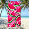 Seaside Microfiber Beach Towel, Water-Absorbing Quick-Drying Double-Sided Velvet Printed Bath Towel