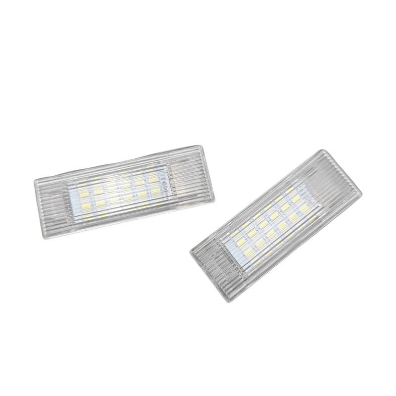 2x LED Dør Lys Fotbrønn Lys Bagasjerom Hanskerom Lys For BMW F20 F21 F30 F31 F34 F32 F10 F11 F07 F15 F26 E84