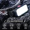 New COB LED Headlights Outdoor Household Portable Headlamp with Built-in 1200mAh Battery Flashlight USB Rechargeable Head Lamp