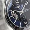 [ORIENT STAR] Automatic Men's Watch Layered Skeleton Mechanical Japan-Made 2-Year Warranty Open Heart RK-AV0B03B Black