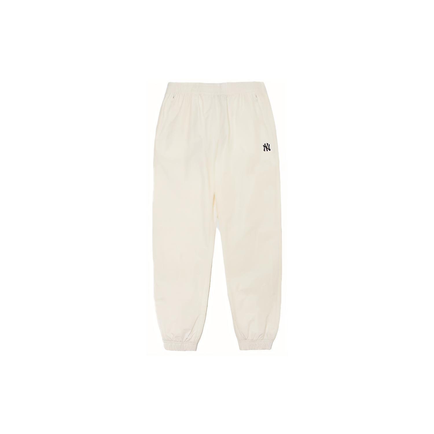 

New MLB Casual Pants Unisex Ivory White 3AWP00121-50IVS L