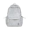 Embroidered Letter Student Schoolbag Women's Large Capacity Lightweight Backpack