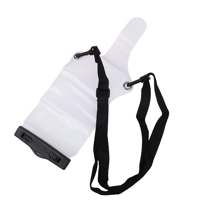 Portable Radio Waterproof Case Bag For Walkie Talkie Cover Holder With Lanyard