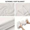 [Jesus-Themed Flannel Blanket] Cozy Jesus-Themed Flannel Throw Blanket - Perfect Christmas & Holiday Gift for Office, Home & Bed