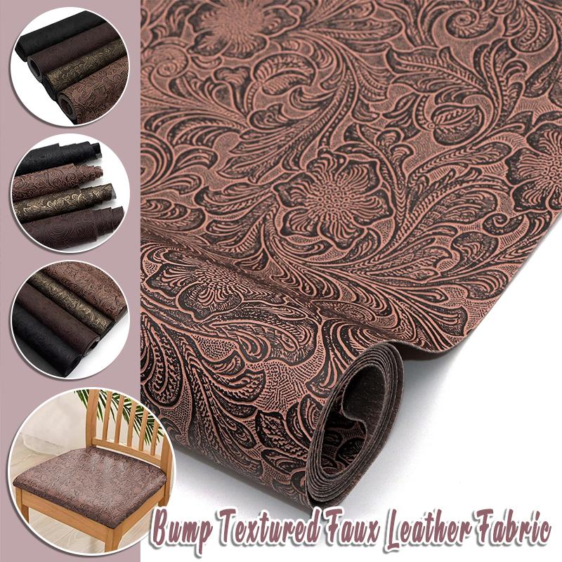 30x137cm Geometric Pattern Faux Leather PVC Synthetic Leather Fabric Sheets DIY Earrings Bags Sofa Furniture Making Crafts