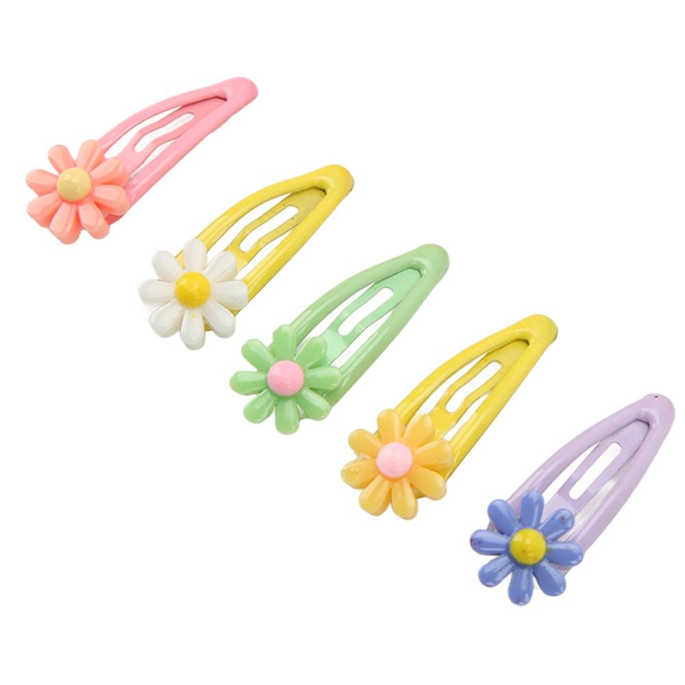 20pcs 3cm Width Dog Hair Flower Mini Size Mini Hair Barrette Cute Look Heart BB Clip Hair Styling