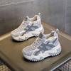 Dad Shoes Women's New Breathable Mesh Platform Height-increasing Korean Style All-matching Casual Sneakers Women.