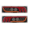 12/24V Waterproof LED Electronic Truck Rear Taillight With Brake Light Led Truck Tail Lamp Red Yellow for Truck Light