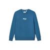 Fila Simple Basic Casual Commuter Knit Logo Pullover Sweatshirt Men Sweatshirt Mystic-Blue F11M248202FDB