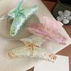 Starfish Hair Clip Hair Claw Thick Claw Clip Hair Style Tool Women Headwear