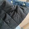 Women's Retro Korean Denim Jacket - Stand Collar, Cotton Padded, Long Sleeve, Loose Fit, Autumn/Winter.