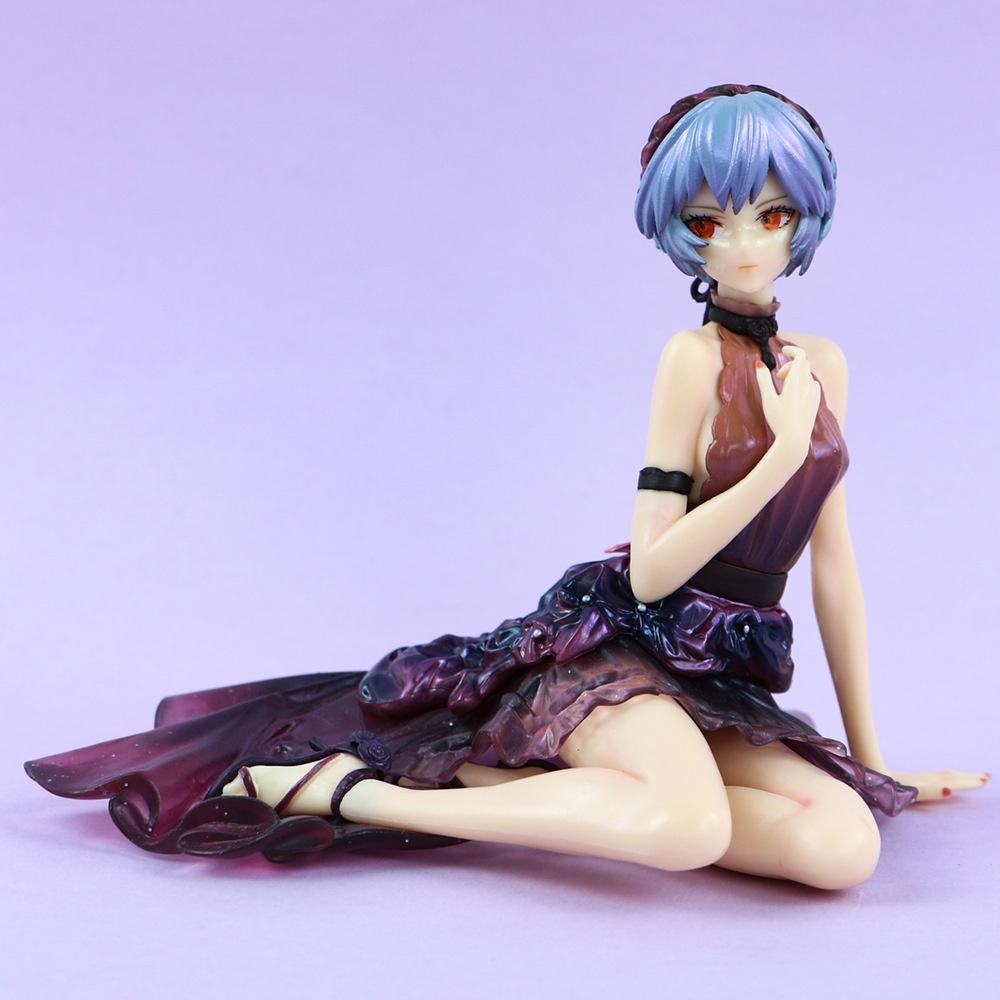 Аниме Красивая Девушка Аска И Аянами, Красивая Девушка Ручной Работы Аниме Модель Машины Настольное Маленькое Украшение Подарок