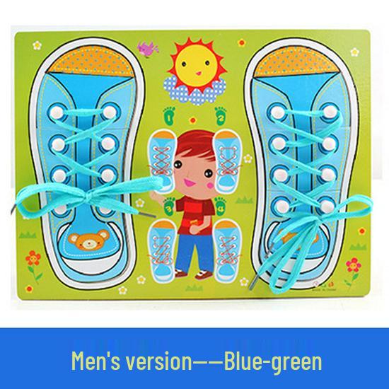 Wooden Fish Lacing Toy for Hand-Eye Coordination and Sensory Development