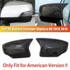 For US Subaru Forester Impreza XV Rearview Side Mirror Cover Wing Cap Exterior Door Case Trim Car Accessories