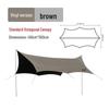 KarLot Octagonal Blackout Camping Tarp