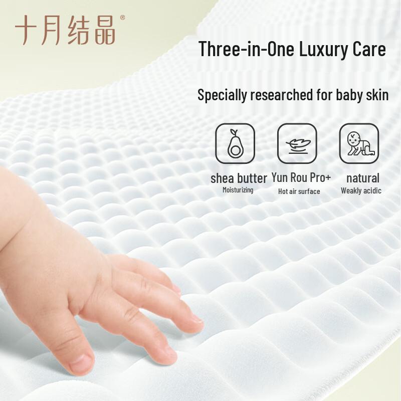 October Crystal Disposable Baby Underpads with Shea Butter