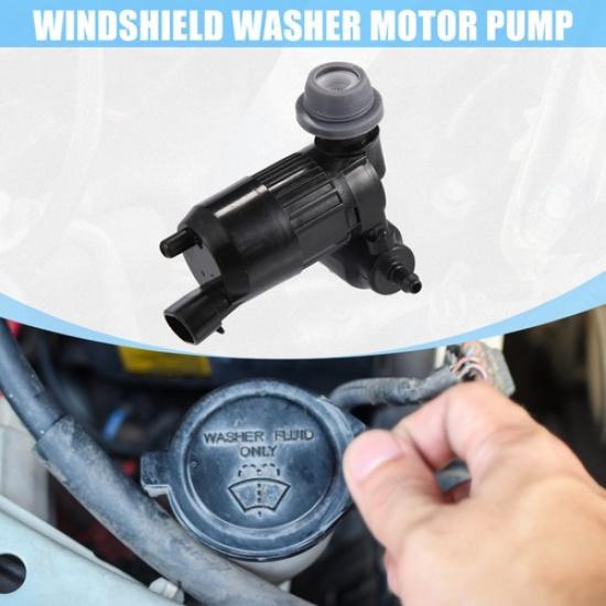 

Windshield Washer Motor Pump with Grommet for Infiniti QX60 - Pack of 1 Black