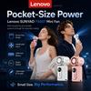 Lenovo FS007 Portable Mini Fan 3000mAh Rechargeable Handheld Cooling Fan with Digital Display Travel Camping Outdoor Pocket Fan
