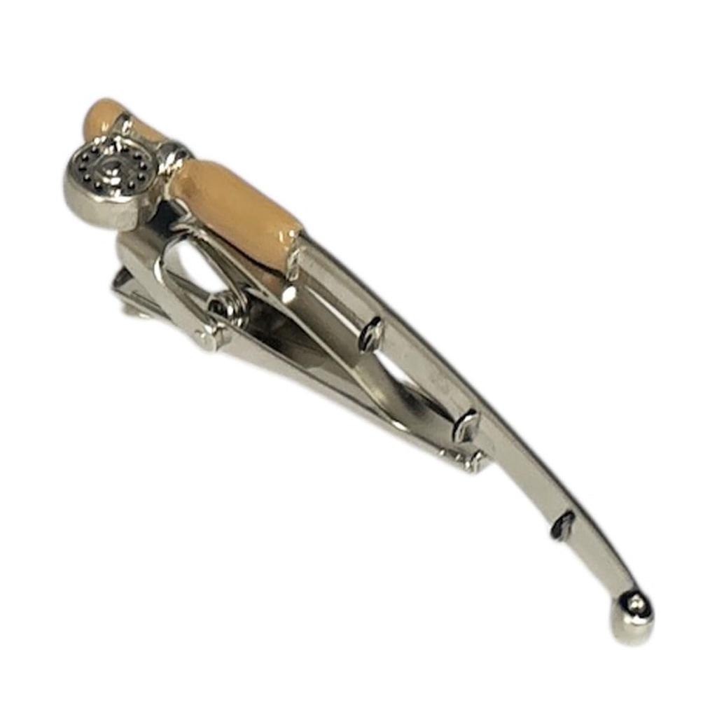 SWANK Fishing Rod Motif Tie Clip Sw049